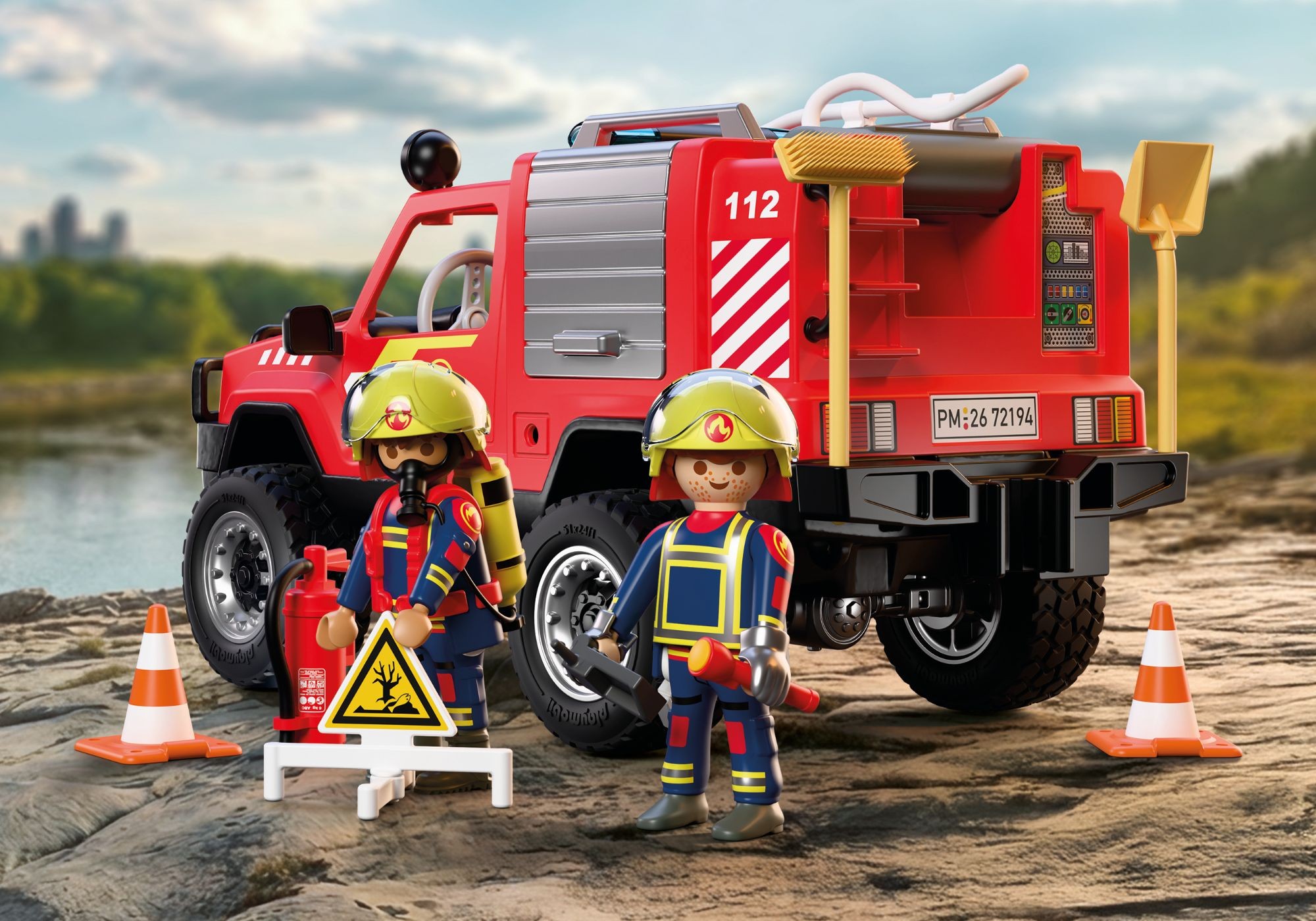 PLAYMOBIL City Action Feuerwehr-Pickup 72194