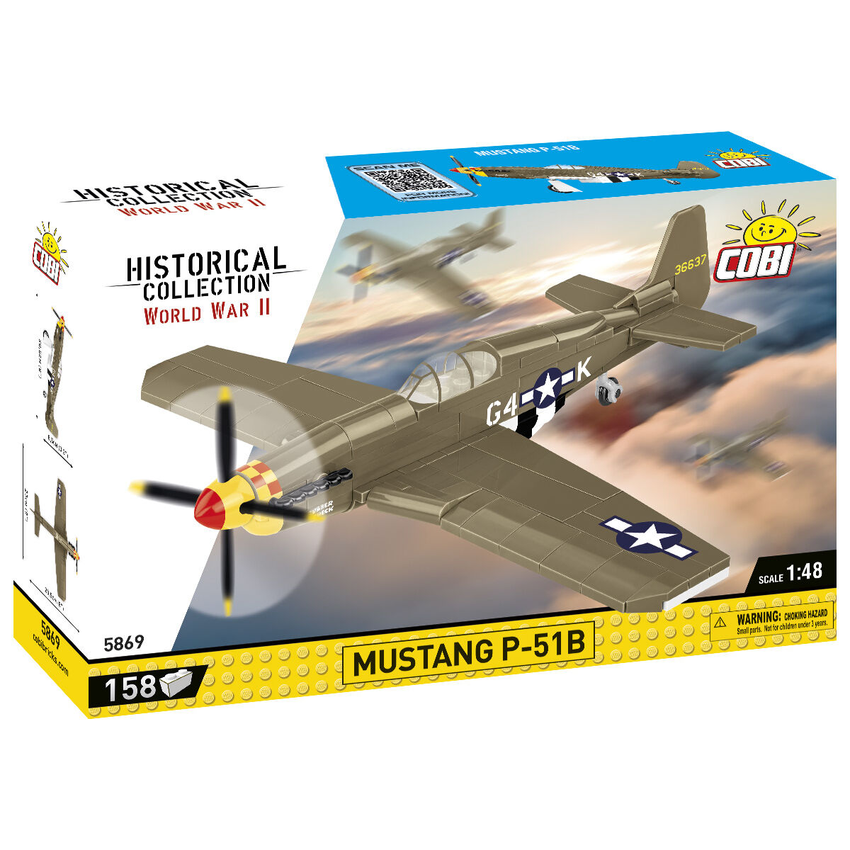 COBI 5869 - Mustang P-51B COBI 5869 - Mustang P-51B