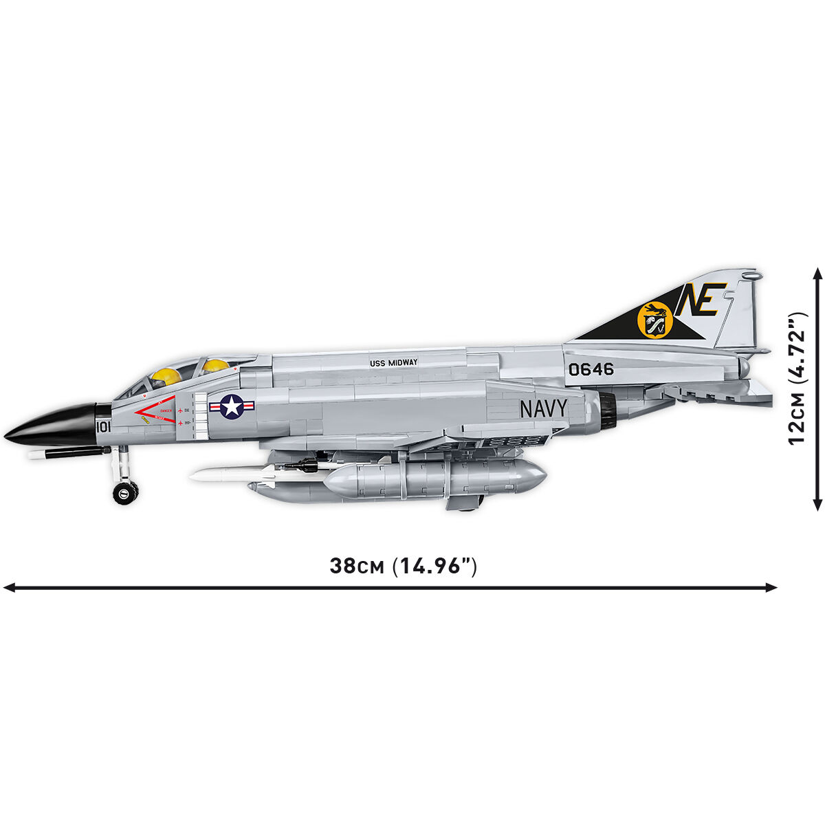 COBI 5897 - F-4 Phantom II - USS MIDWAY - Bild 8 COBI 5897 - F-4 Phantom II - USS MIDWAY - Bild 8