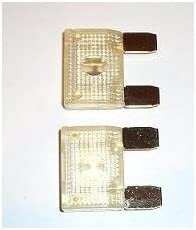 Phoenix, Gold, PMF80/2, Maxi, Sicherungen, 80A, 2, Stück, Kontakte, vergoldet, PMF, 80/2, Made, in, USA, Elektrisches, Gerät, Sicherung