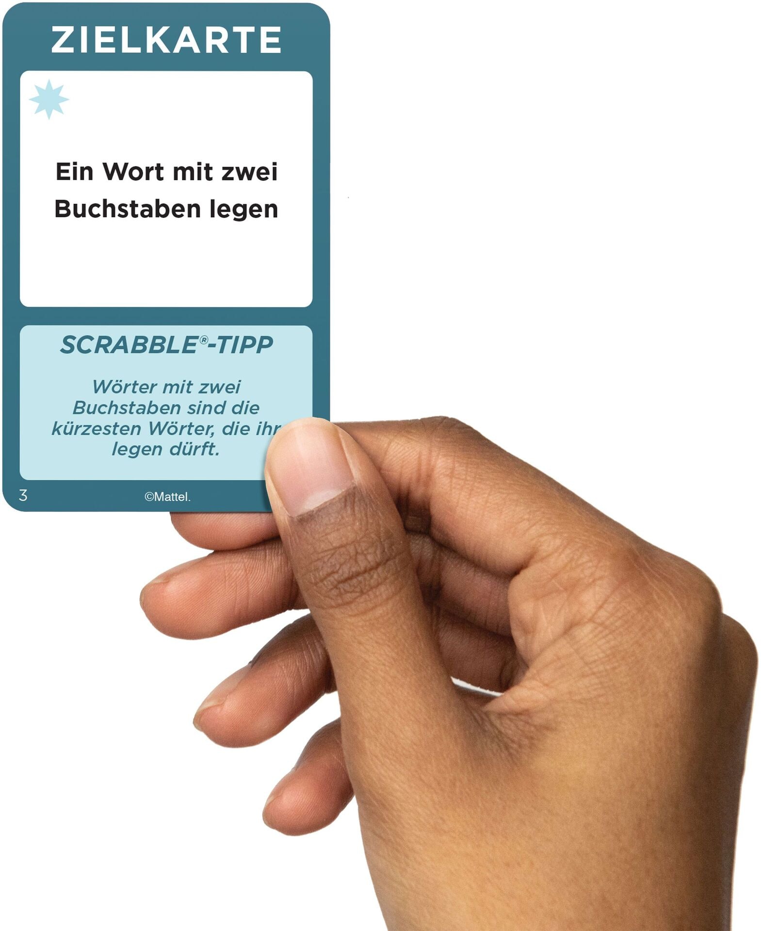 Produktfoto - Mattel - Scrabble Original Holz 2 in 1 (D) - Modell MATTEL JGR62 Produktbild fuer Online-Shop