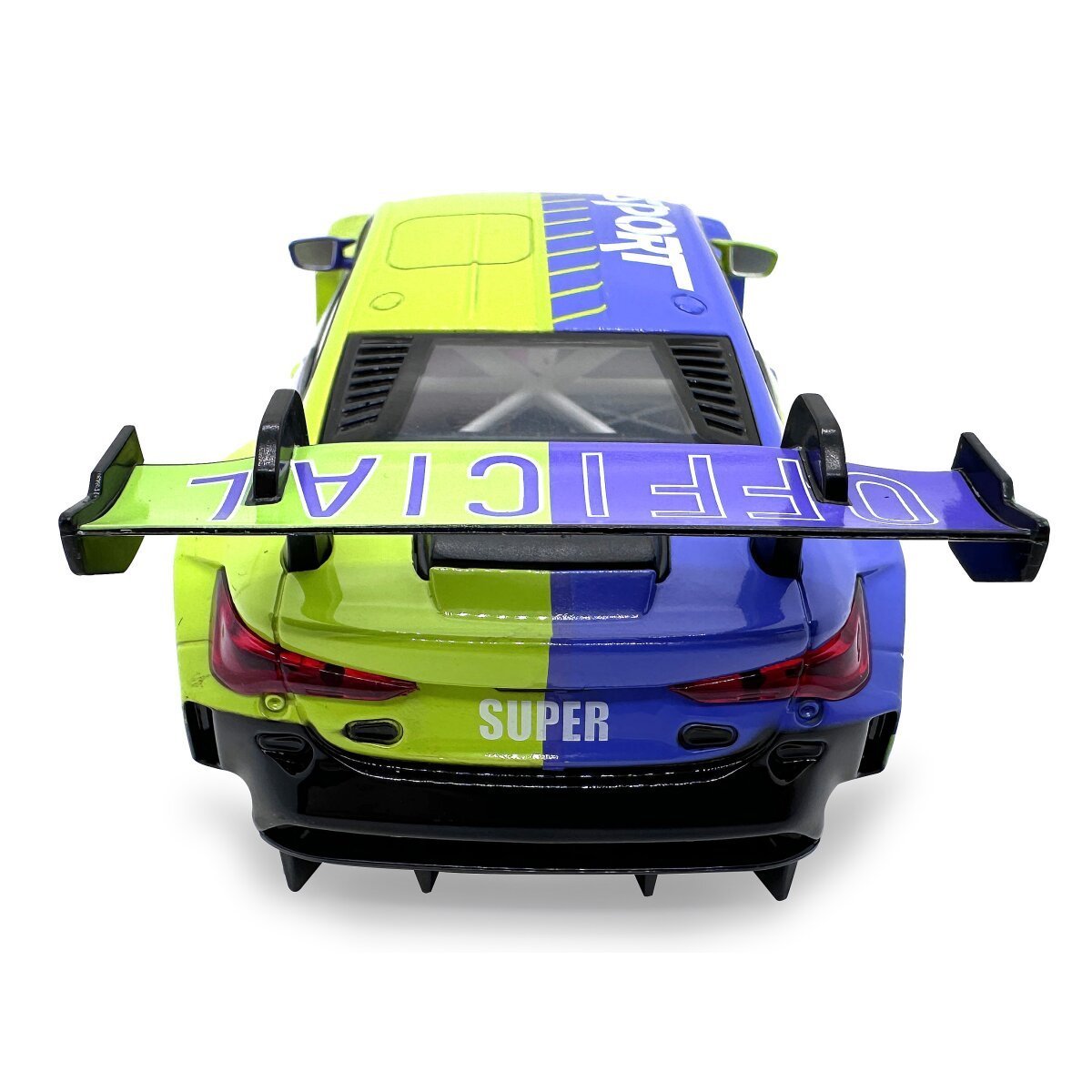 JAMARA BMW M4 GT3 Diecast 1:24 grün inkl. Knopfzellen ab 3 Jahren
