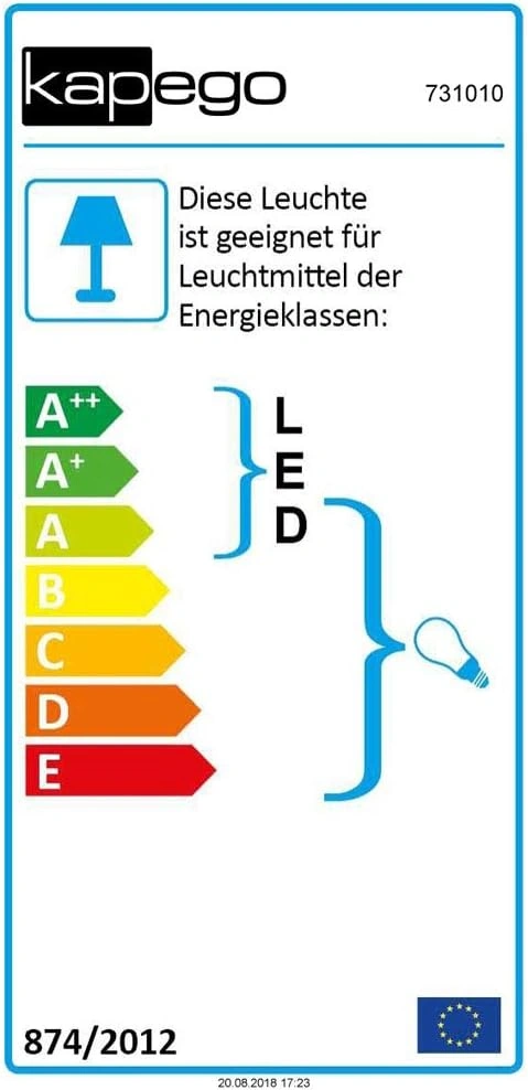 Deko-Light Außenleuchte Zillys II – Wandleuchte mit GU10-Fassung aus Edelstahl