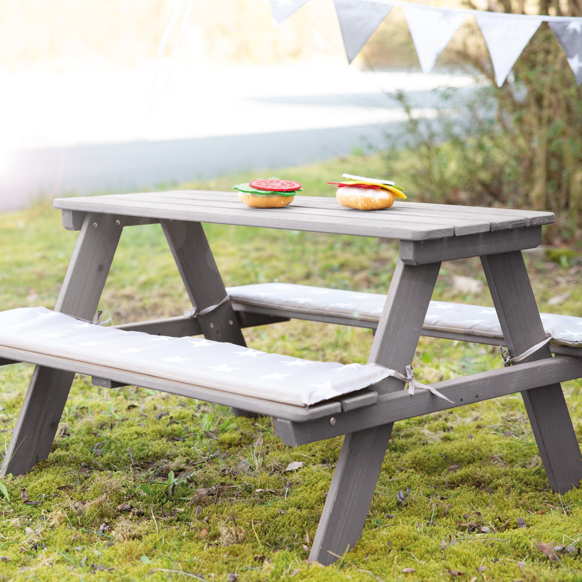 Roba 456001GA Kindersitzgarnitur Outdoor +, grau - Bild 2 Roba 456001GA Kindersitzgarnitur Outdoor +, grau - Produktbild 2