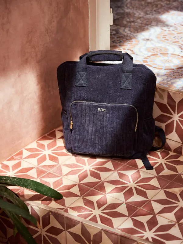 ROXY_Feeling_Good_-_Kleiner_Kord-Rucksack_für_Frauen
