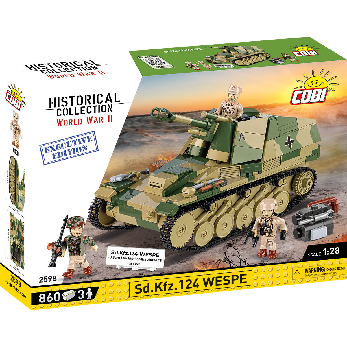 COBI 2598 - WESPE Leichte Feldhaubitze 18/2 COBI 2598 - WESPE Leichte Feldhaubitze 18/2