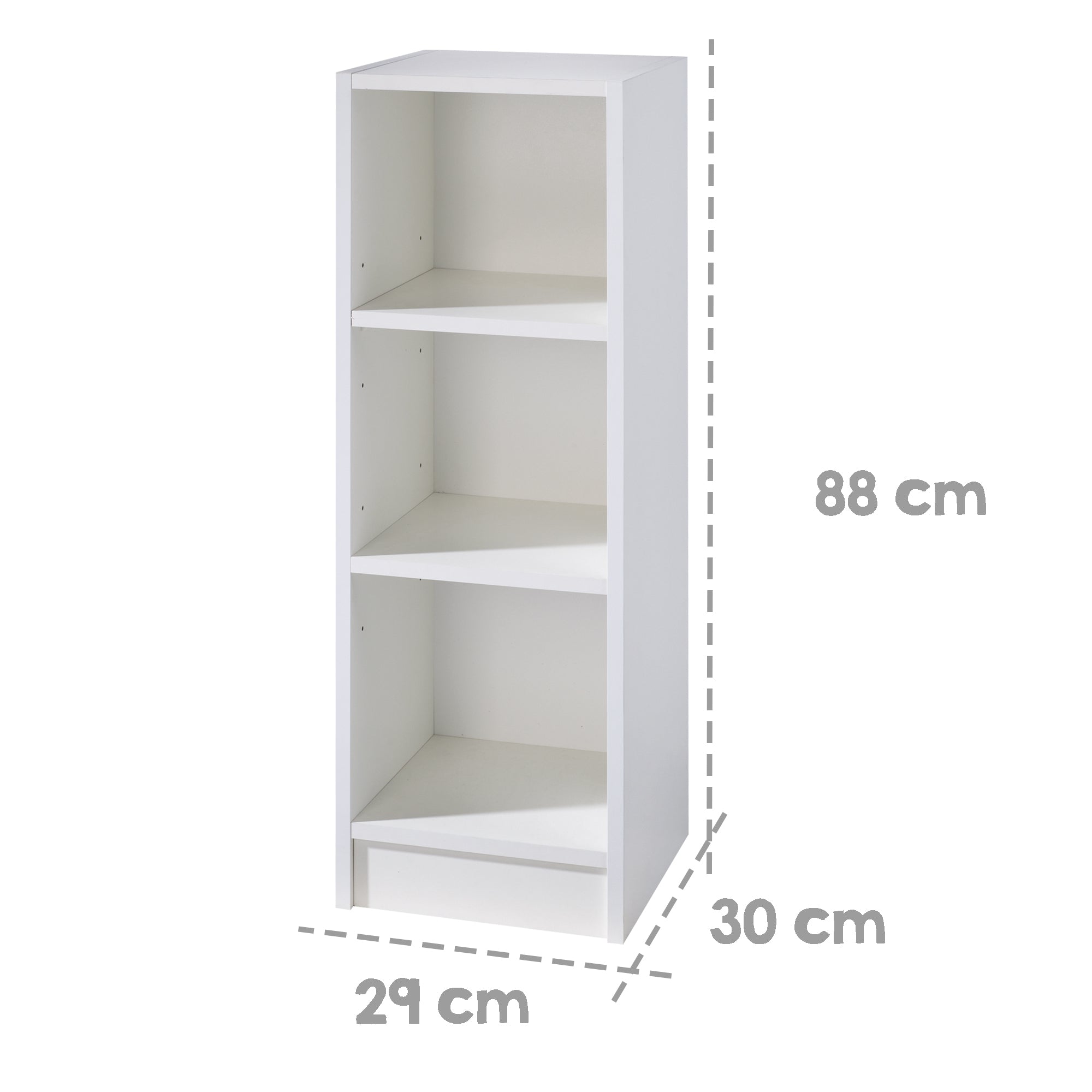 Roba 38625 Seitenregal Maren weiß - Produktbild 3