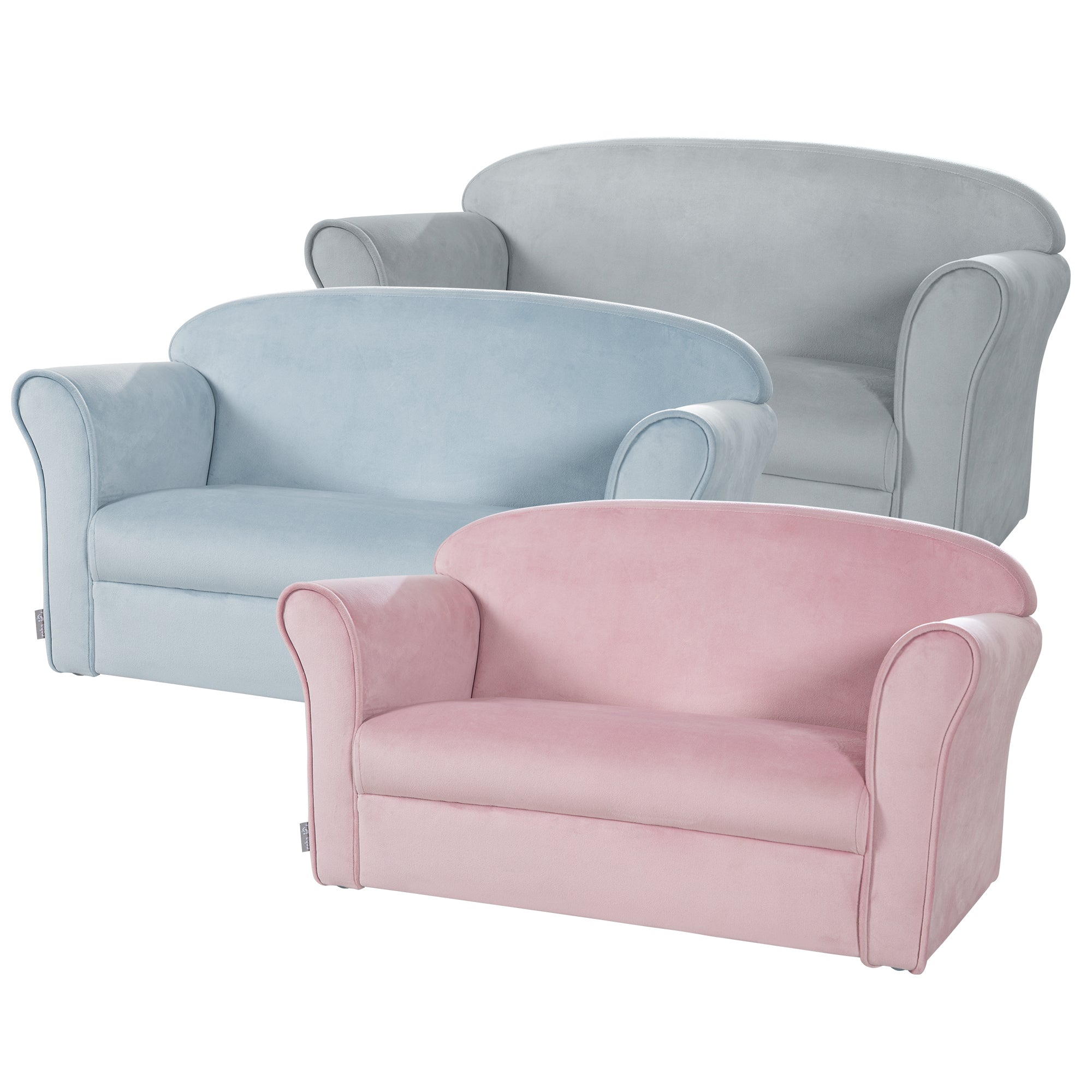 Roba 450111MA Kindersofa mauve – Spielmöbel - Bild 8 Roba 450111MA Kindersofa mauve – Spielmöbel - Produktbild 8