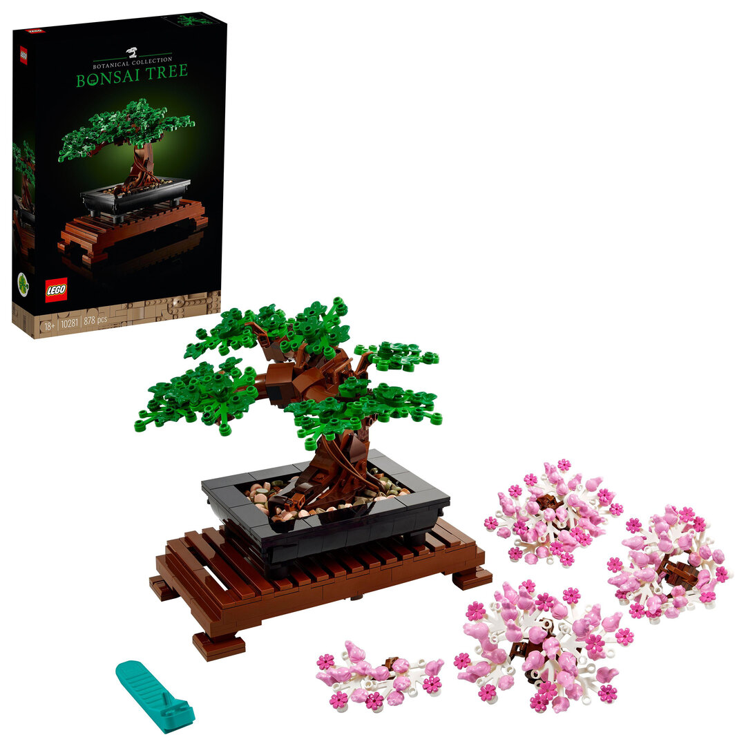 LEGO® Creator Expert Bonsai Baum 10281 Topfpflanze, Baum, Spielzeug, Blume, Bonsai