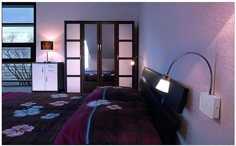 Deko Light Raze Touch Wandaufbauleuchte – LED Leselampe 3 W, Warmweiß, Touchsensor