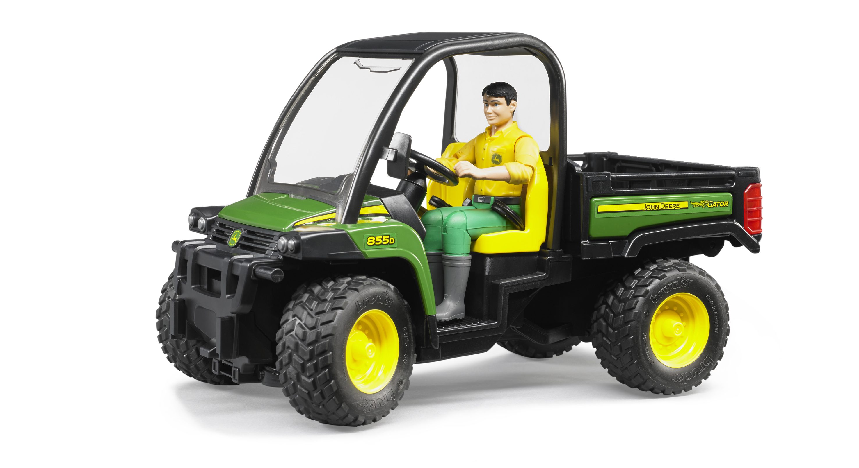 BRUDER 02490 - John Deere Gator XUV 855D mit Fahrer BRUDER 02490 - John Deere Gator XUV 855D mit Fahrer