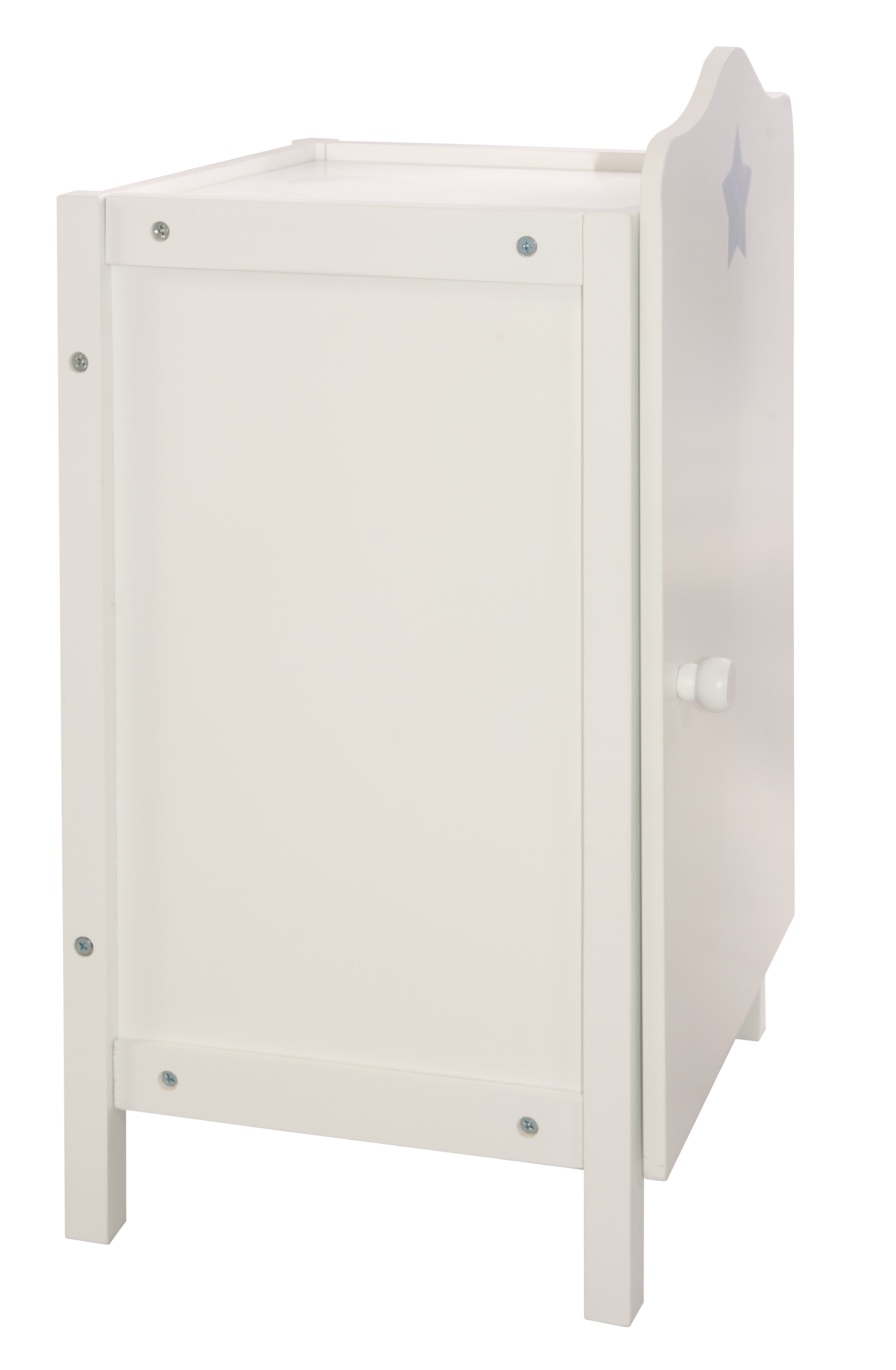 Roba 98530 Puppenkleiderschrank Stella grau – Puppenmöbel & Häuser - Bild 3 Roba 98530 Puppenkleiderschrank Stella grau – Puppenmöbel & Häuser - Produktbild 3