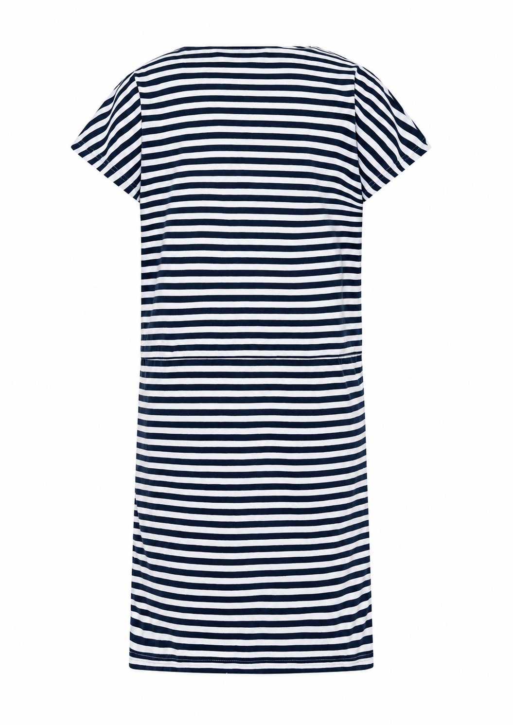 Elbsand Sellvie Kleid in Marineblau/Weiß
