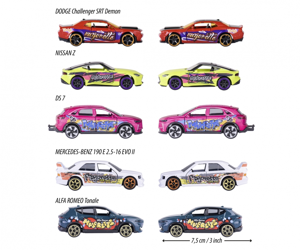 Majorette Limited Edition 11. 5 Pieces Giftpack 212054039 Sprach, Leichtmetallfelge, Auto, Reifen, Rad