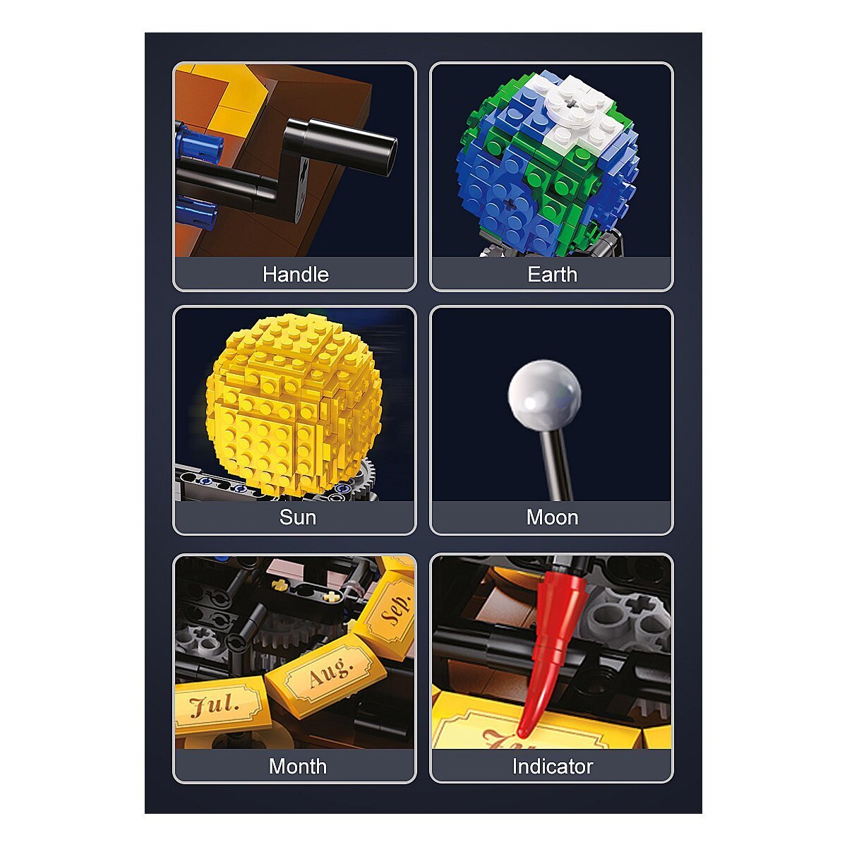 JAMARA CaDA Solar System 1:66186 Mio Bricks ab 8 Jahren JAMARA CaDA Solar System 1:66186 Mio Bricks ab 8 Jahren
