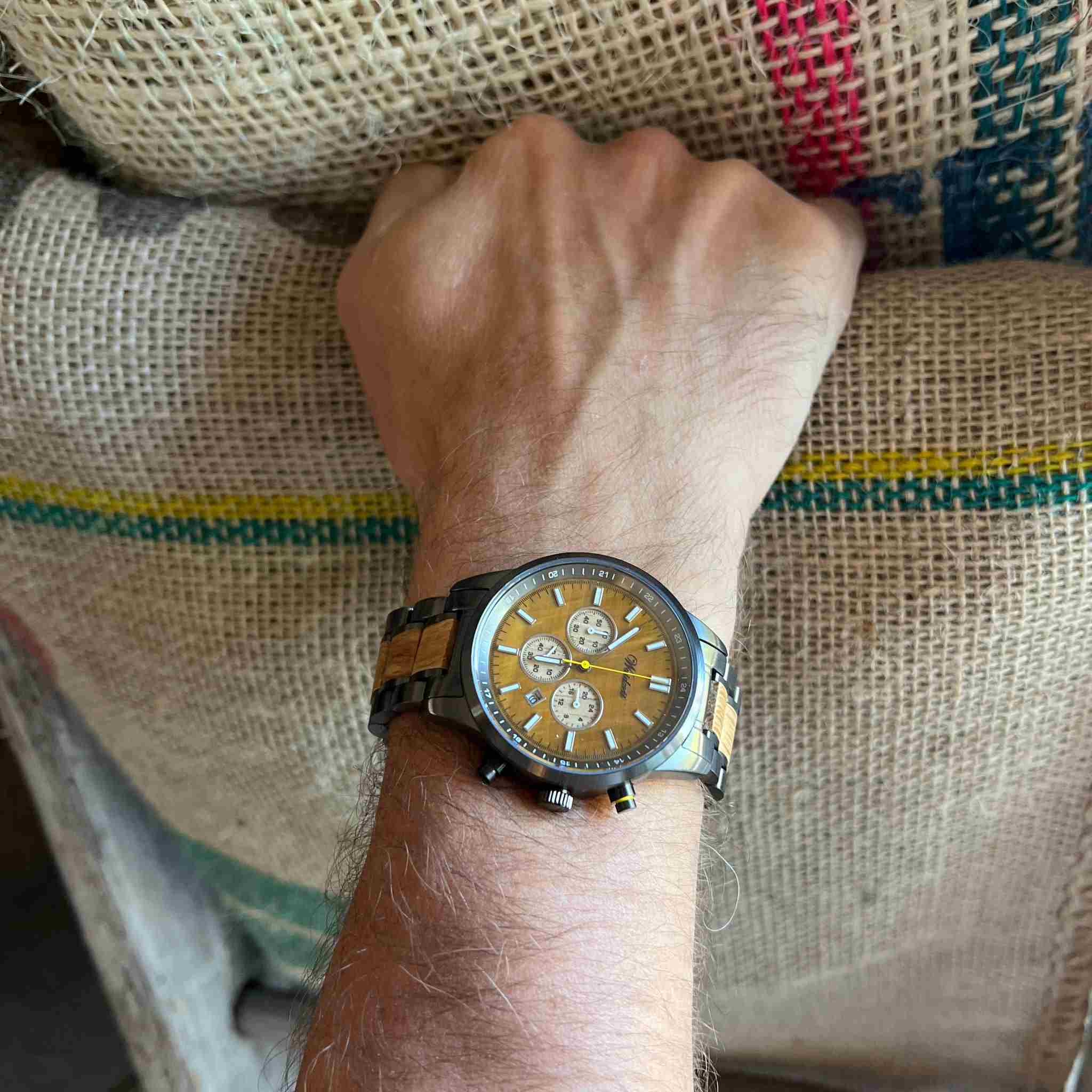WAIDZEIT COU1W Herrenuhr Courage Chronograph