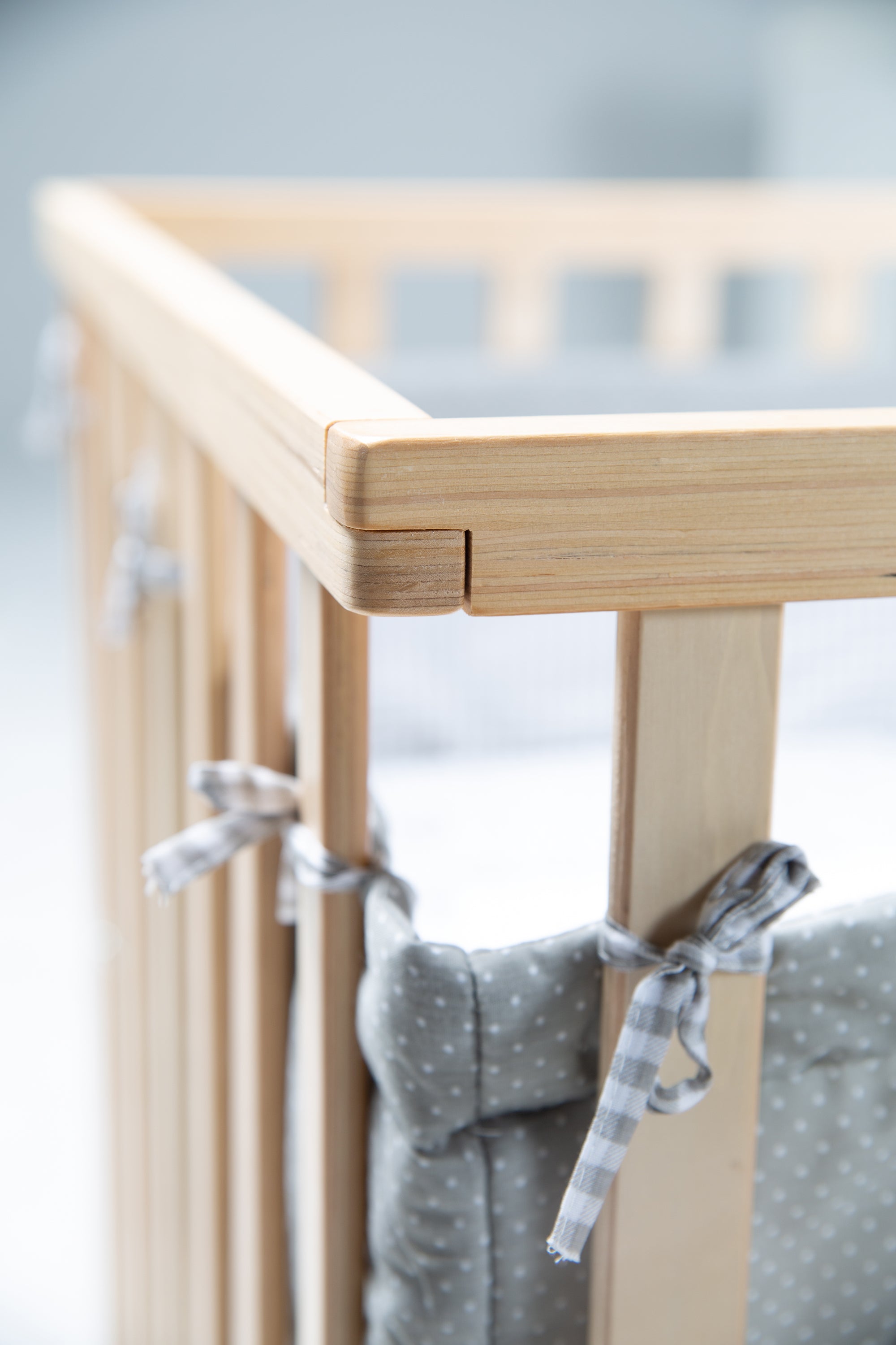 Roba 0241S145 Laufgitter 100x75 Jumbo twins grau natur lackiert - Produktbild 5