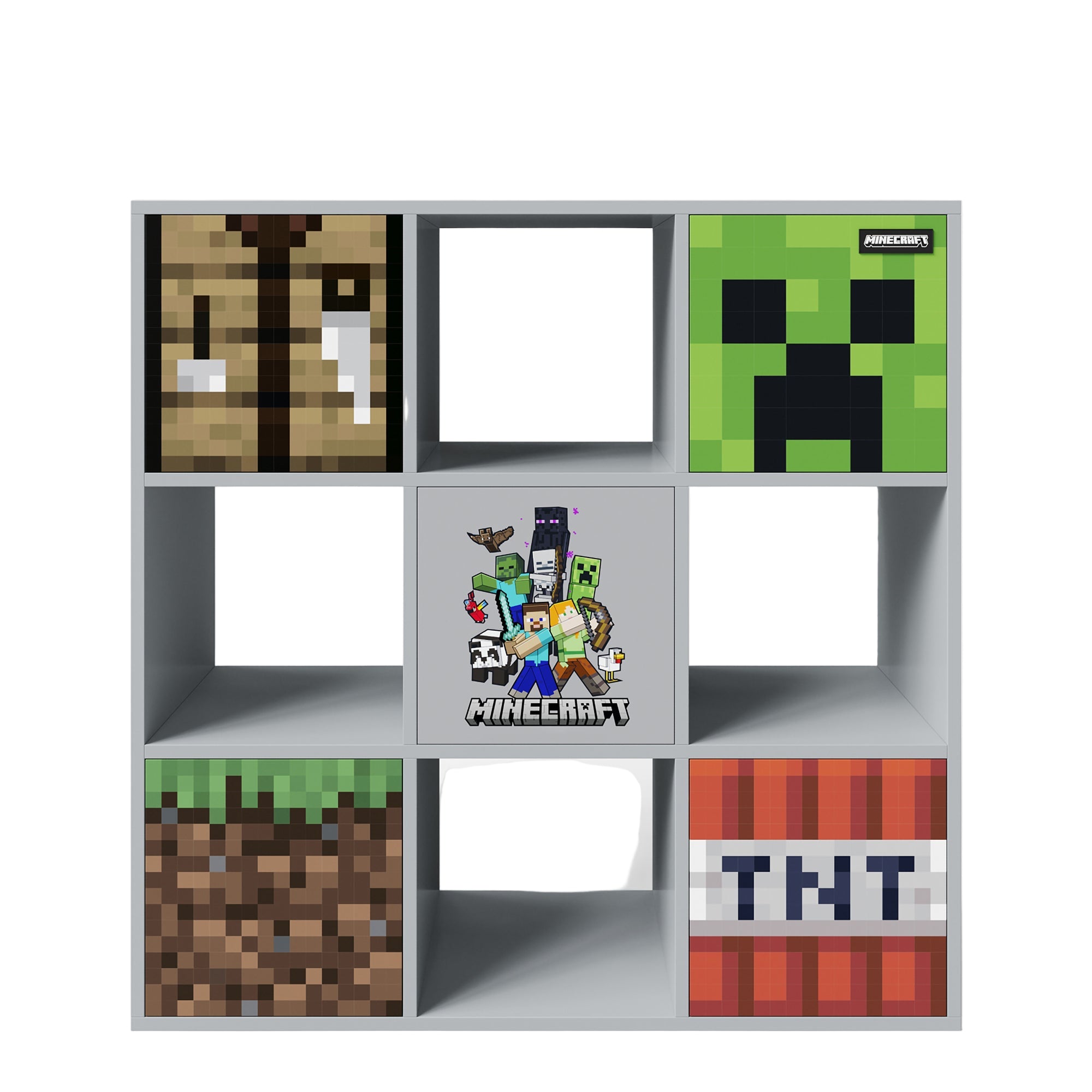 Roba 125160MC REGAL 4 FÄCHER & 5 TÜREN, PUSH-OPEN – Spielregal - Spielregal - Produktbild 1