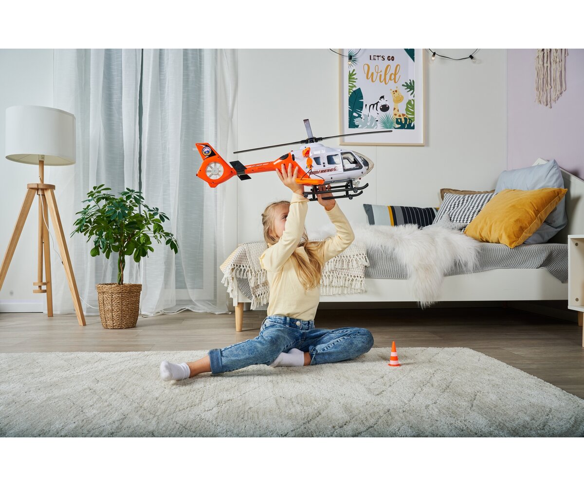 Dickie Toys Rescue Helicopter 203719016 Innenarchitektur, Hubschrauber, Inneneinrichtung, Socke, Lampe