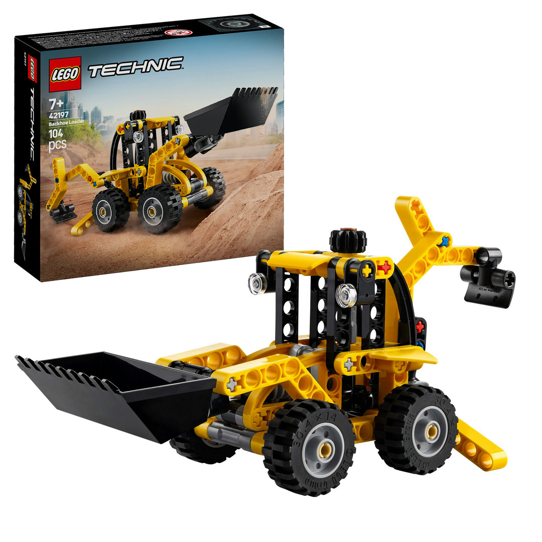 LEGO, Technic, 42197, Baggerlader LEGO Technic 42197 Baggerlader