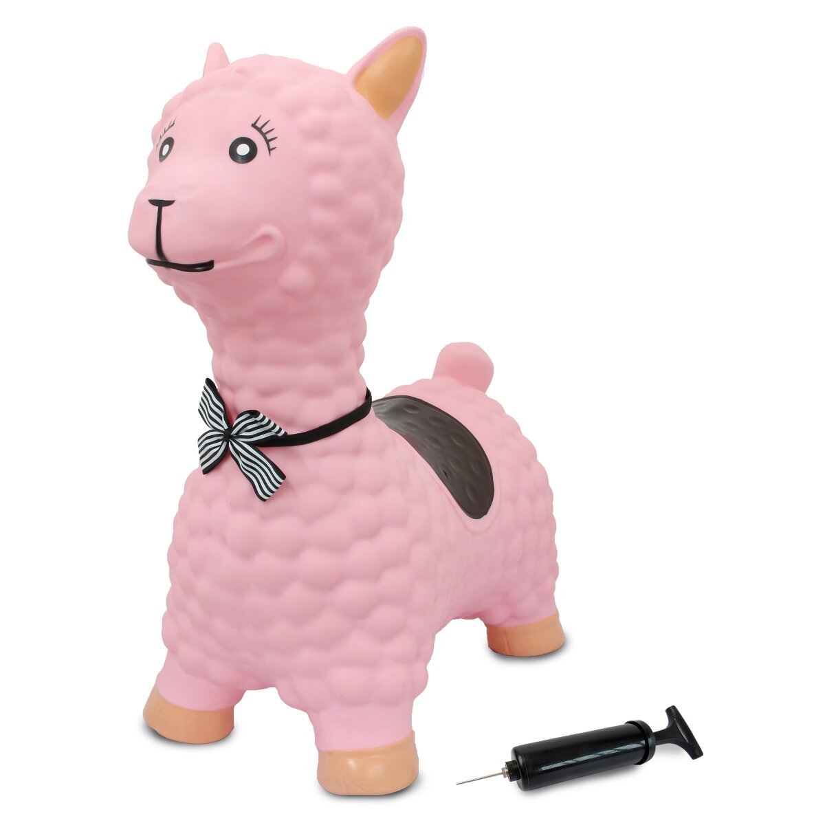 JAMARA Hüpftier Lama HoppyDoo rosa mit Pumpe ab 12 Monaten