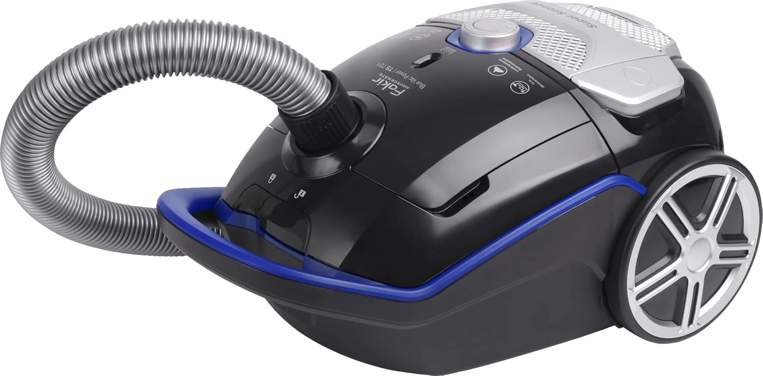 FAKIR Blue Vac Power TS 721 Bodenstaubsauger – 800 W, HEPA H14, extra leise FAKIR Blue Vac Power TS 721 Bodenstaubsauger – 800 W, HEPA H14, extra leise
