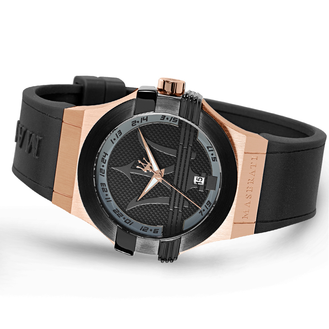 Maserati Potenza Herrenuhr Quarz 42mm Schwarz Maserati Potenza Herrenuhr Quarz 42mm Schwarz