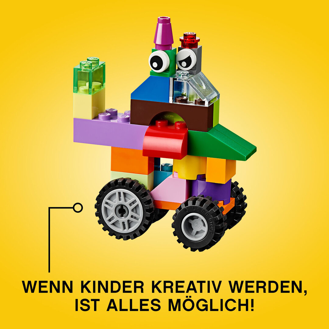 LEGO® Classic Mittelgroße Bausteine-Box 10696 Spielzeug, Maschine, Rad