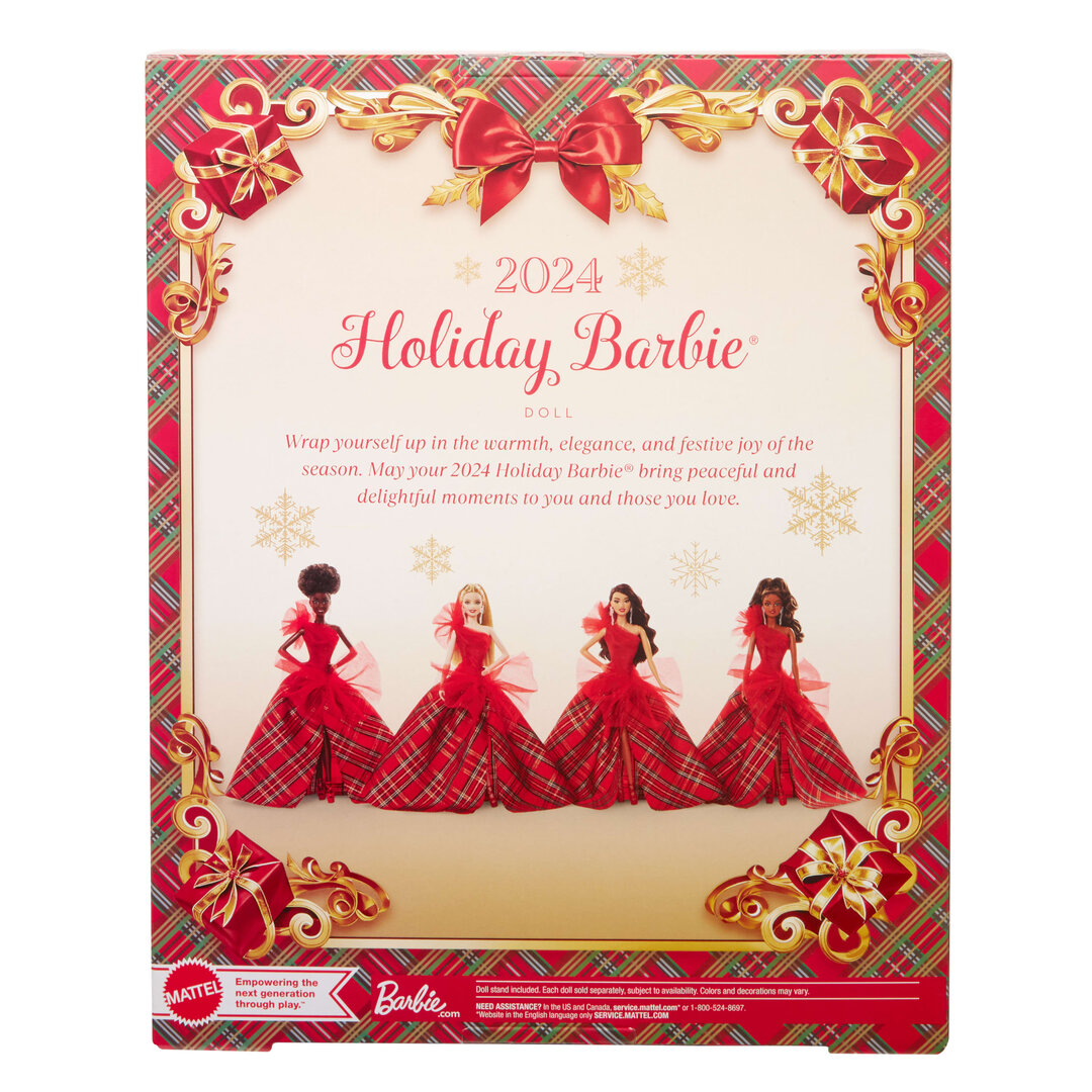 Barbie® 2024 Holiday Puppe HRM61 Briefumschlag, Grußkarte, Post, Person