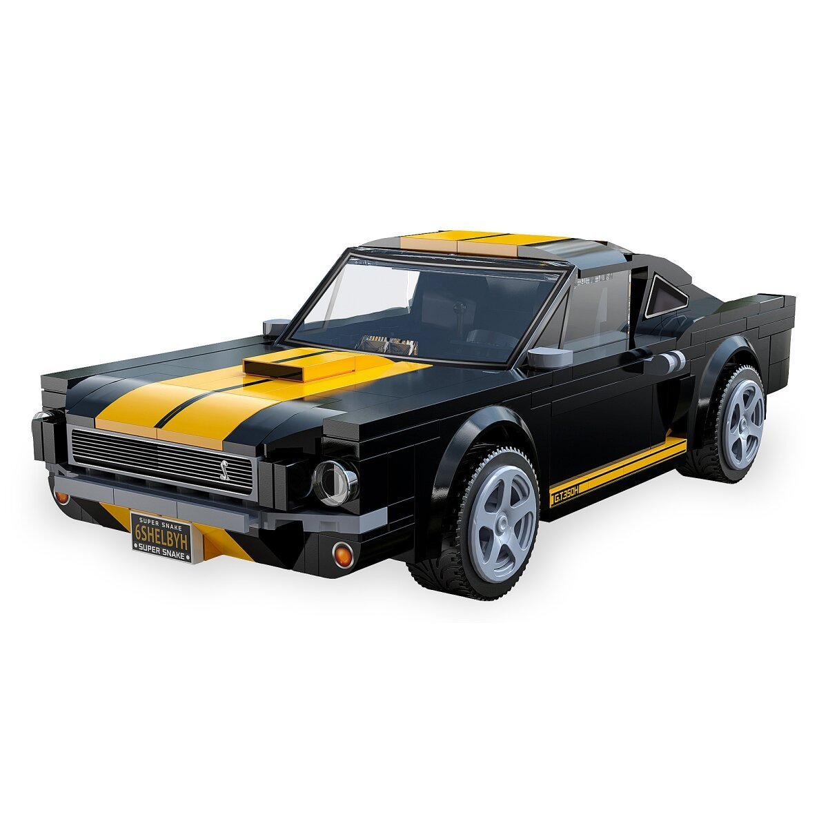 JAMARA CaDA Shelby GT350 H 1:20 schwarz 2,4GHz Bricks ab 6 Jahren