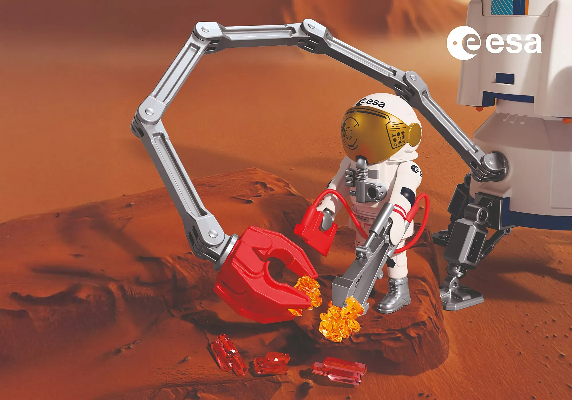 PLAYMOBIL® 72011 ESA: Mars-Forschungsrakete
