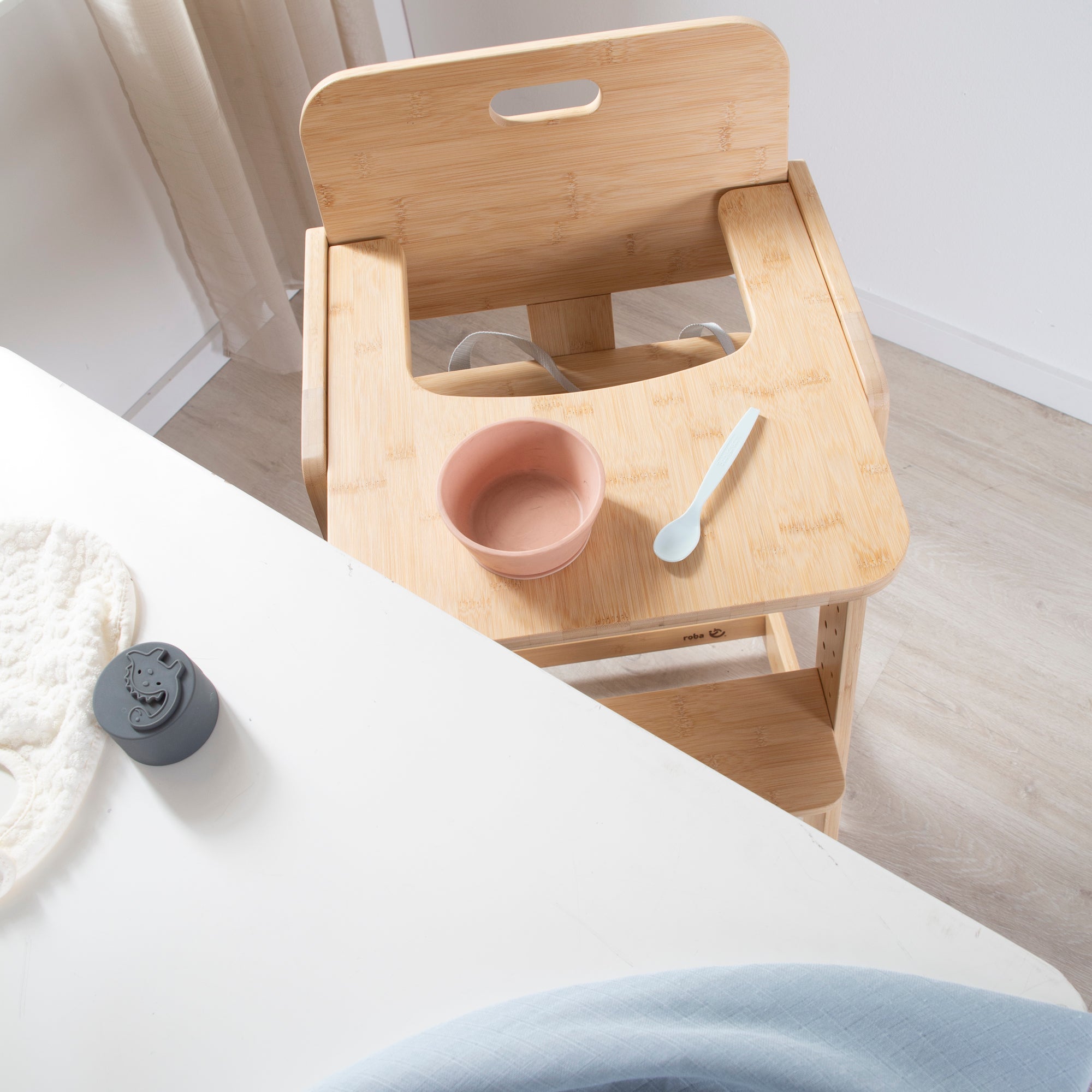 Roba 7541BBFS Treppenhochstuhl Bambus - Produktbild 8