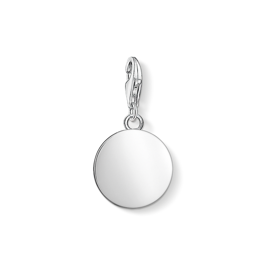 Thomas, Sabo, Anhänger, Charm-Club, Coin, 925, Sterling, Silber, 1428-001-21, Zubehor, Ohrring, Schmuck, Silber