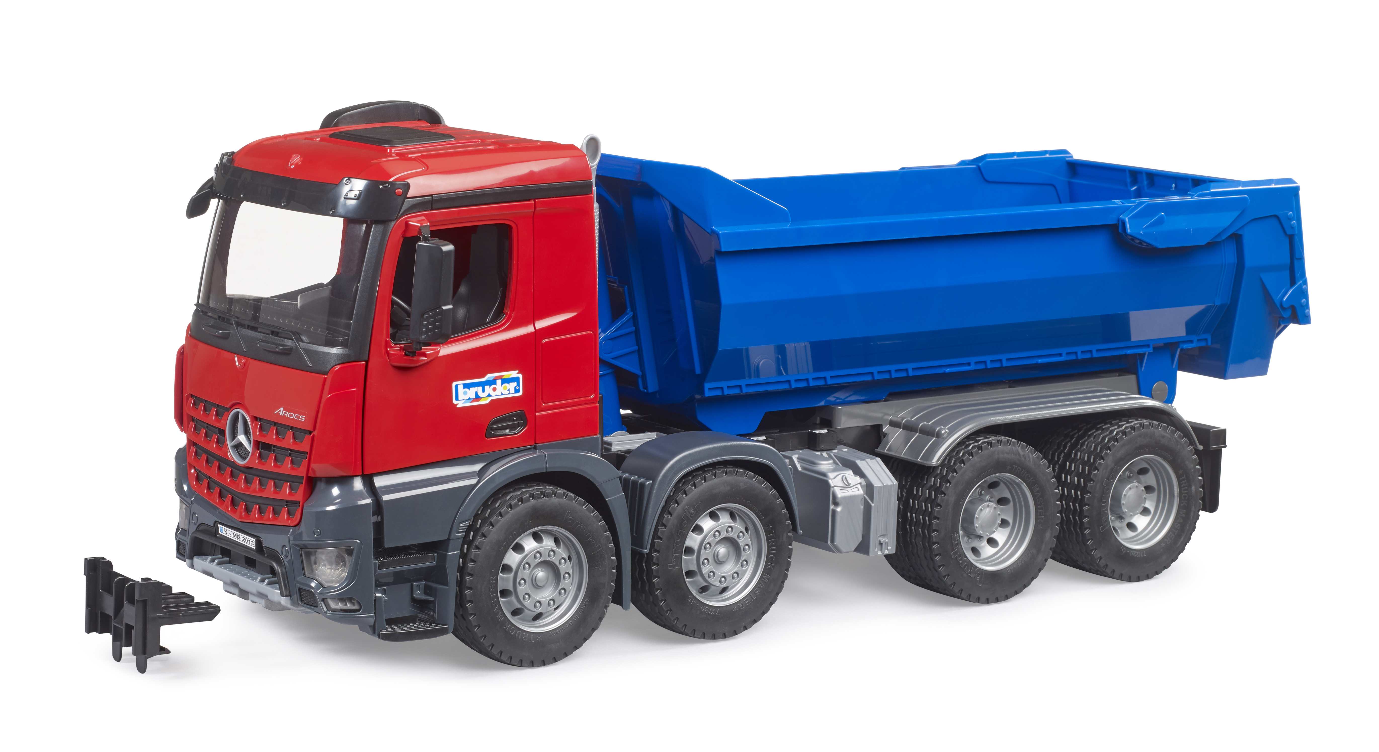 BRUDER 03621 - MB Arocs Halfpipe Kipp LKW BRUDER 03621 - MB Arocs Halfpipe Kipp LKW