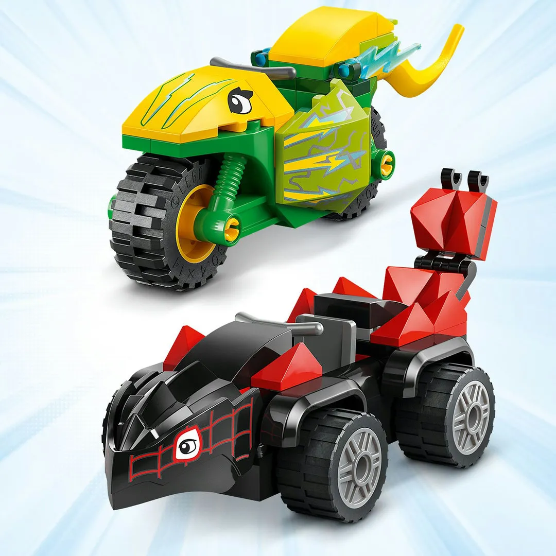 LEGO® Spidey und seine Superfreunde 11198 Actionspaß mit Spin und Electro in ihren Dino-Flitzern LEGO® Spidey und seine Superfreunde 11198 Actionspaß mit Spin und Electro in ihren Dino-Flitzern