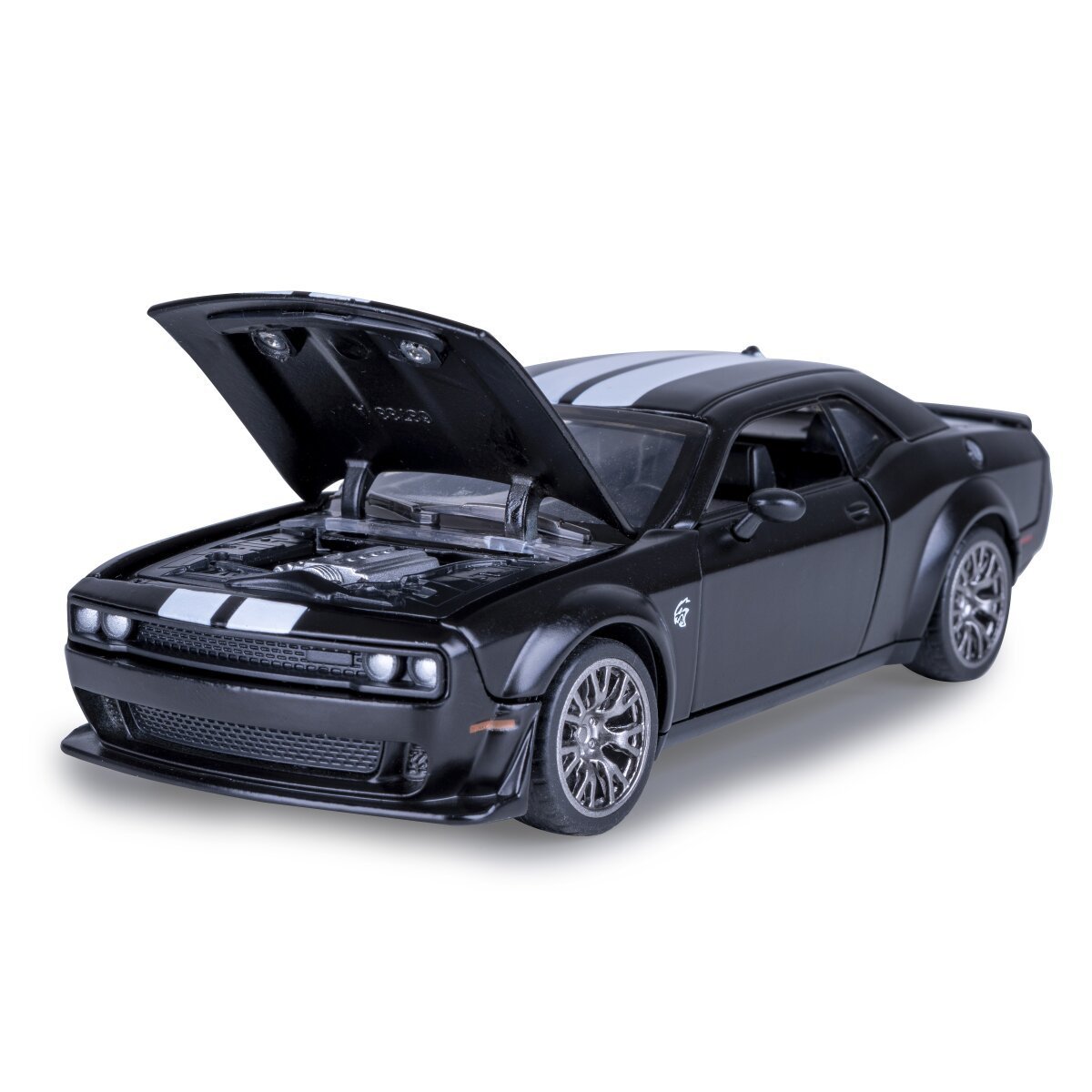 JAMARA Dodge Challenger SRT Jailbreak Diecast 1:36 schwarz 2in1 ab 3 Jahren