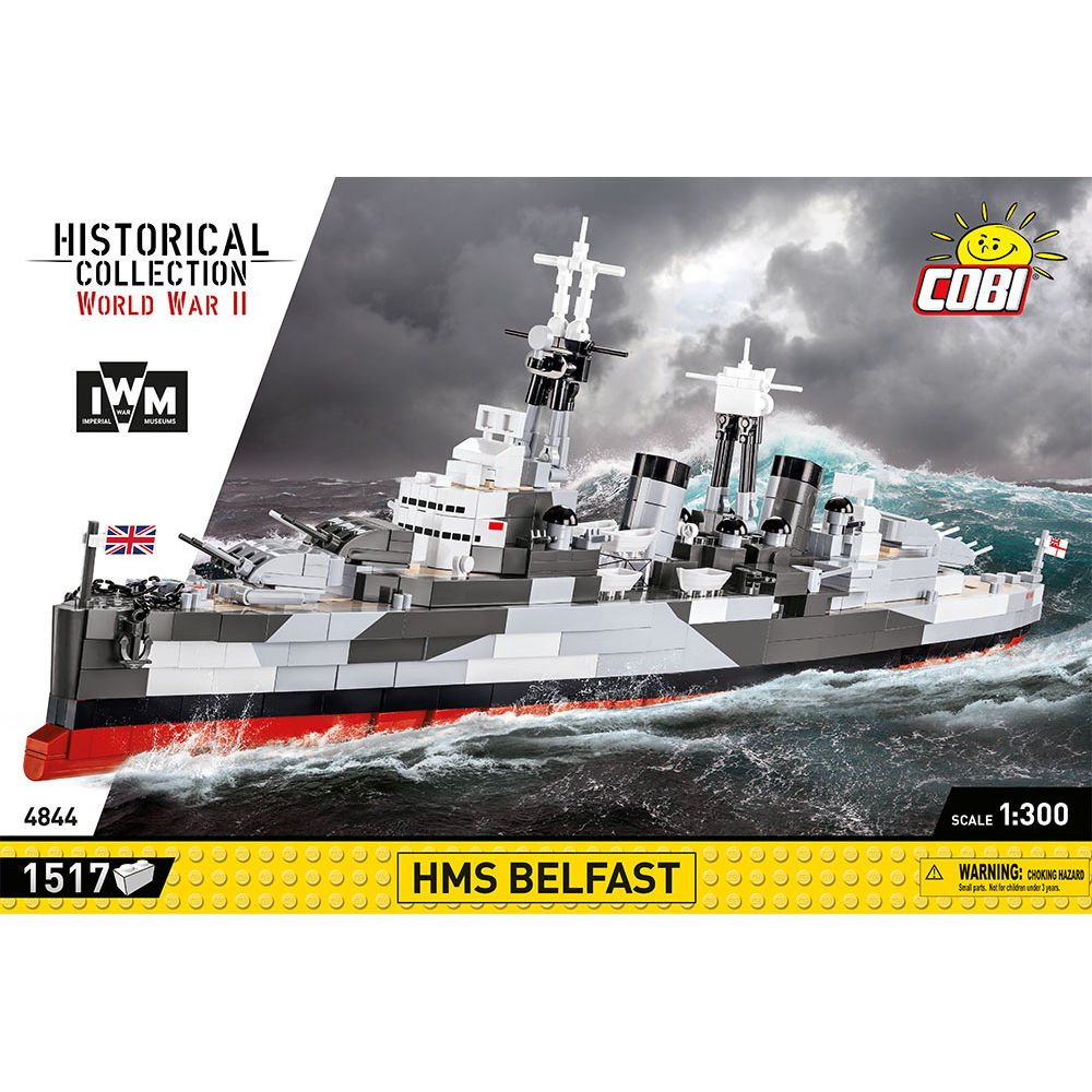 COBI 4844 - HMS Belfast Maßstabb 1:300) - Bild 3