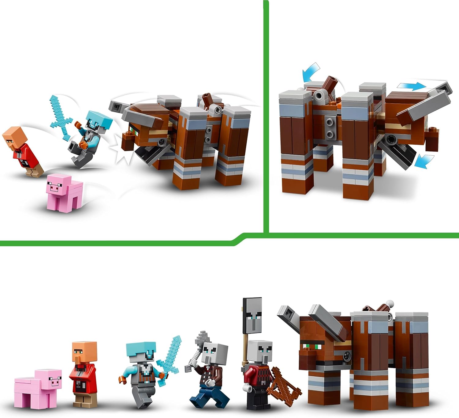 LEGO® Minecraft™ 21278 Ein Verwüster am Plünderer Außenposten Roboter