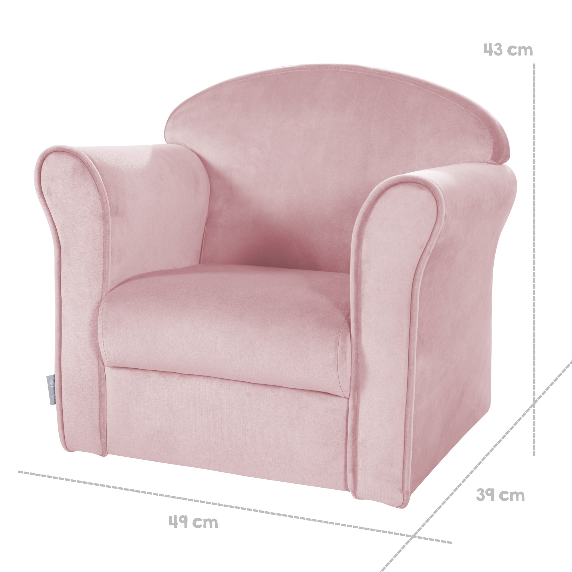 Roba 450121MA Kindersessel mauve – Spielmöbel - Bild 5 Roba 450121MA Kindersessel mauve – Spielmöbel - Produktbild 5