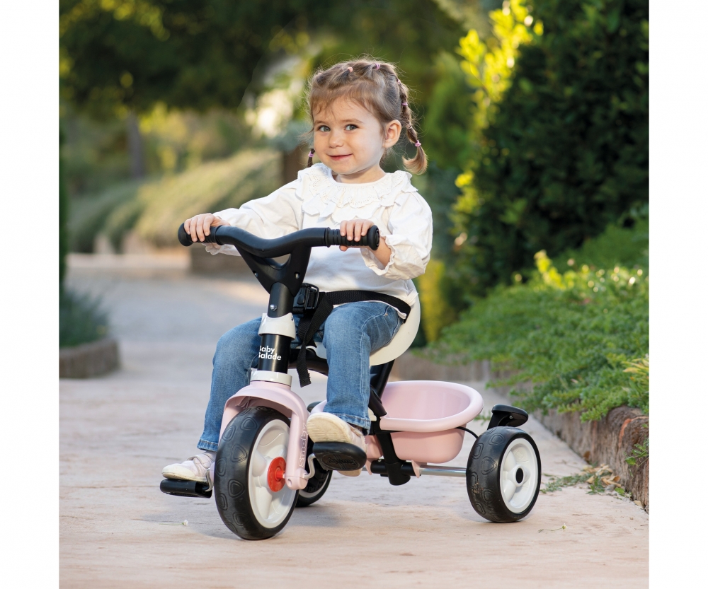 Smoby Smoby Dreirad Baby Balade Rosa