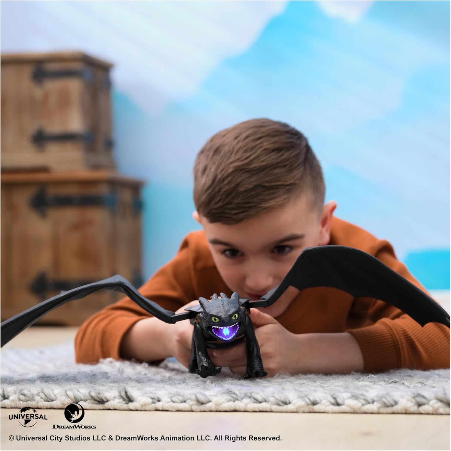 DreamWorks Plasma Blast Ohnezahn - 51cm lange Drachenfigur mit Licht & Sound 6072541 Photographie, Person, Portrait, Junge, Kind