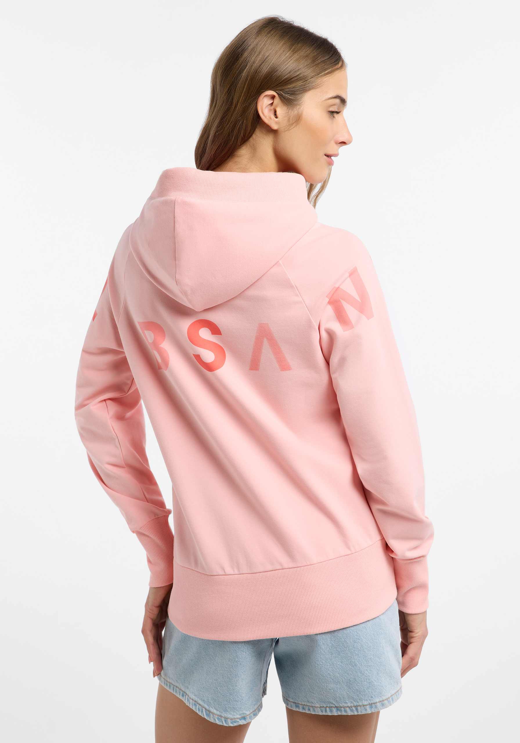 Elbsand Kala Sweatjacke in Pink, Produktfoto 5.
