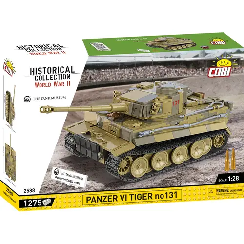 Cobi 2588 Panzer VI Tiger I no 131 The Tank Museum Cobi 2588 Panzer VI Tiger I no 131 The Tank Museum