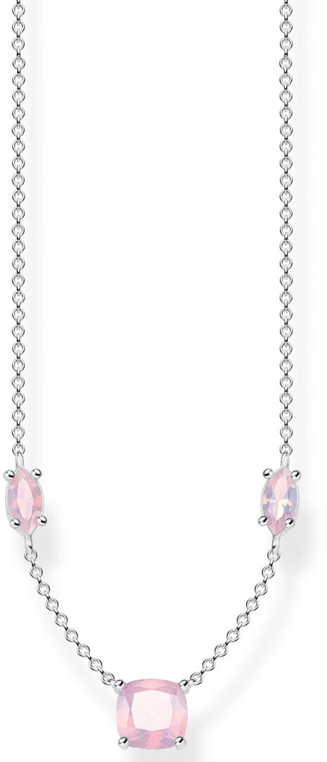 Thomas Sabo Kette Rosa Schimmernd Länge 45 Cm Ke1952-699-7-L45V Thomas, Sabo, Kette, Rosa, Schimmernd, Länge, 45, Cm, Ke1952-699-7-L45V, Zubehor, Schmuck, Halskette, Diamant, Edelstein