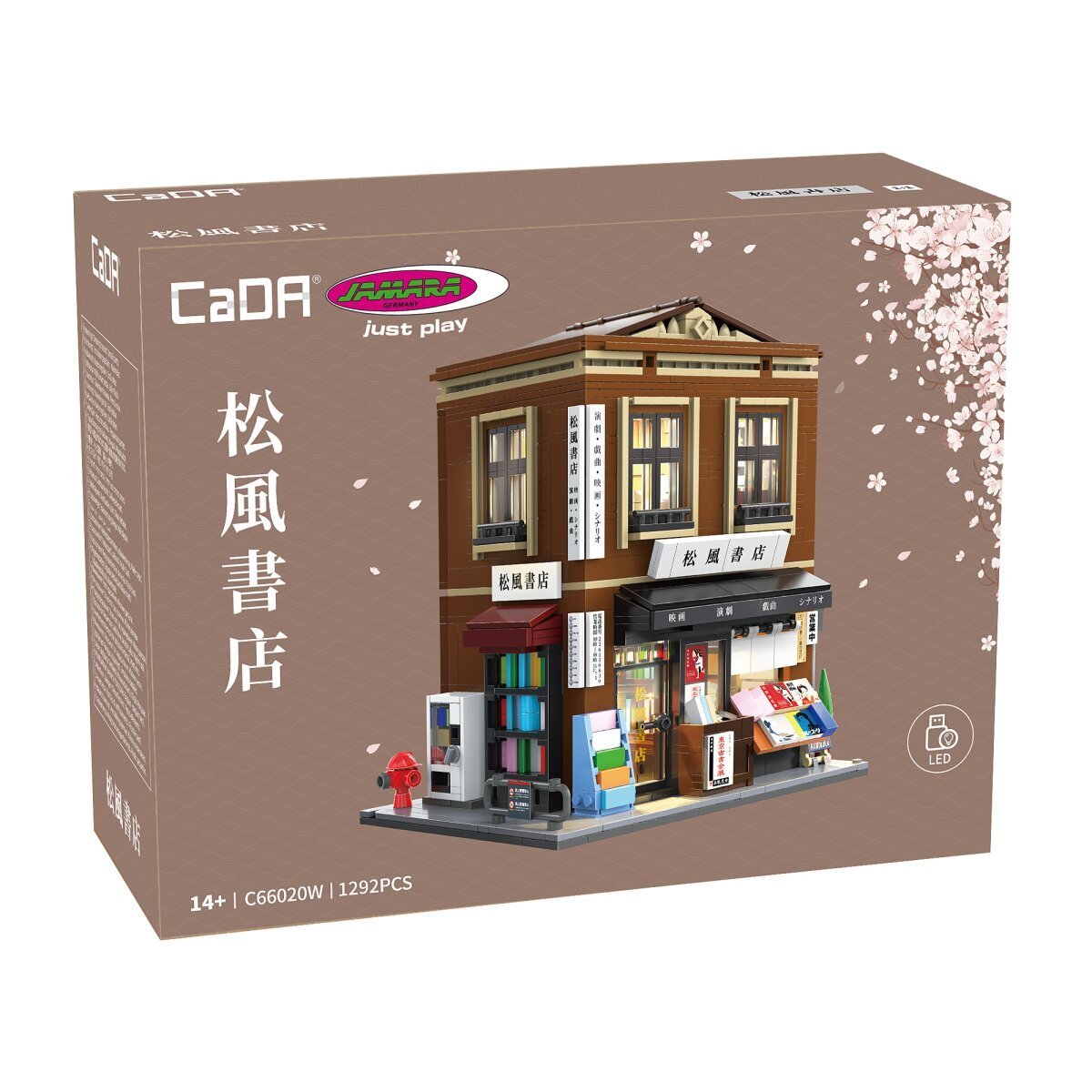 JAMARA CaDA Japanischer Buchladen 1:30 Bricks ab 14 Jahren