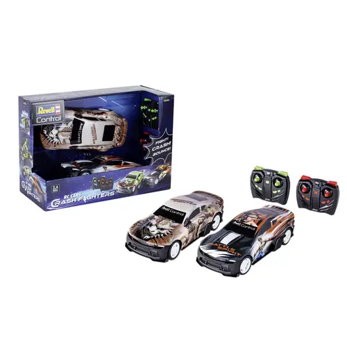 Carrera RC Cars Crash Fighter, Revell Control Ferngesteuertes Auto