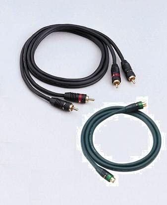 Phoenix Gold DVD1000A, Analogue DVD Cable Kit, Super VHS and RCA Cable 462XS /VRx.520SV, length: 6 ft Made in USA Phoenix, Gold, DVD1000A, Analogue, DVD, Cable, Kit, Super, VHS, and, RCA, Cable, 462XS, /VRx.520SV, length, 6, ft, Made, in, USA, Kabel