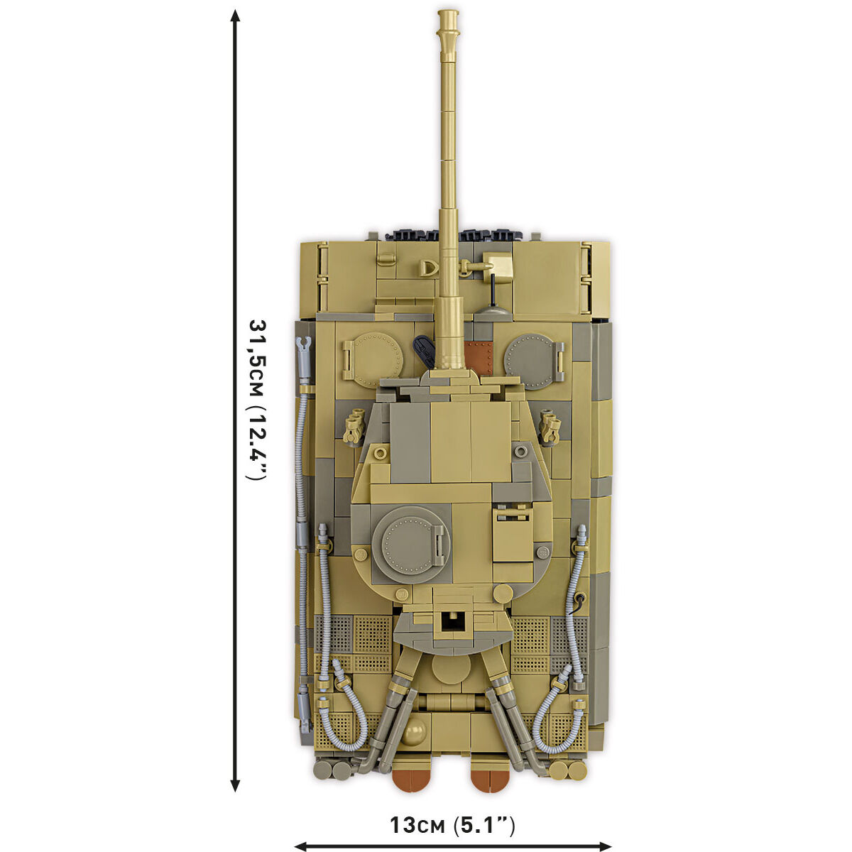 COBI 2588 - PANZER VI TIGER NO 131 SCALE 1:28 - Bild 8 COBI 2588 - PANZER VI TIGER NO 131 SCALE 1:28 - Bild 8