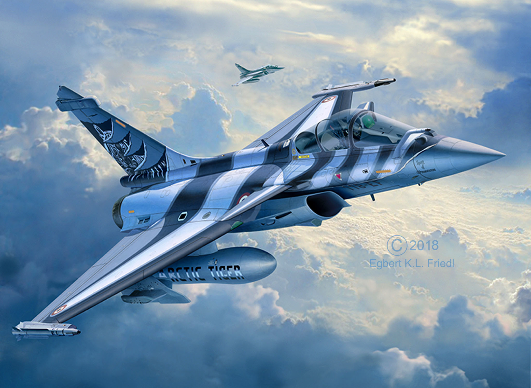 Revell 03901 Dassault Aviation Rafale C Modellbausatz Flugzeug, Jet, Kampfflugzeug, Bomber
