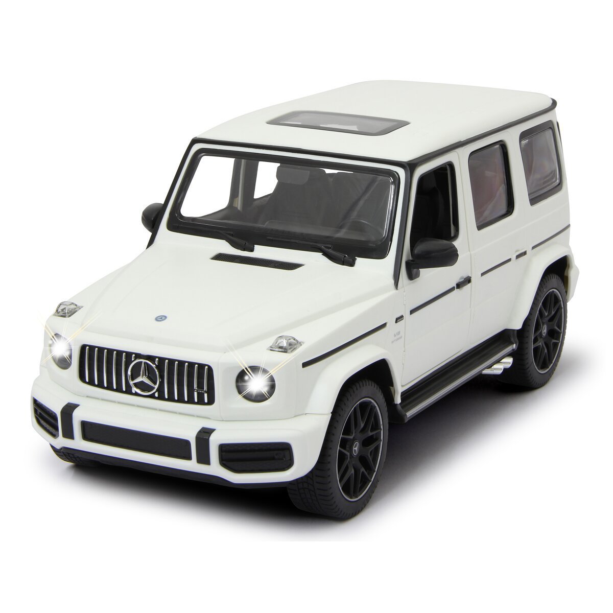 JAMARA Mercedes-AMG G63 1:14 weiß 2,4GHz Tür manuell ab 6 Jahren